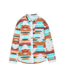 Azura Exchange Multicolor Aztec Print Long Sleeve Shirt - L