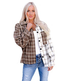 Azura Exchange Plaid Oversized Shirt - 2XL