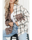 Azura Exchange Plaid Oversized Shirt - 2XL