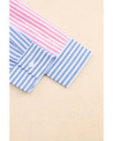 Azura Exchange Striped Print Shirt - L