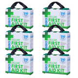 6x 210PCS EMERGENCY FIRST AID KIT Medical Travel Set Workplace Office ARTG BULK