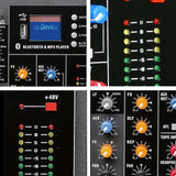 Hridz 16 Channels Audio Sound Mixer Mixing DJ Console USB with 48V Phantom Power