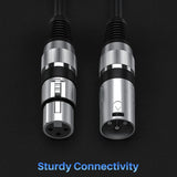 1m Hridz XLR Cable Male To Female Audio Output and Input Apply To KTV Microphone