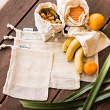 Farmer's Market Bundle | 6 Cotton Vegetable Bags