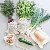 Farmer's Market Bundle | 6 Cotton Vegetable Bags