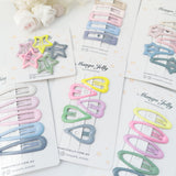 MANGO JELLY Butter Cream Hair Clips Collection - Candy Classic - Twin Pack