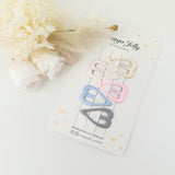 MANGO JELLY Butter Cream Hair Clips Collection - Ice cream Heart shape - One Pack