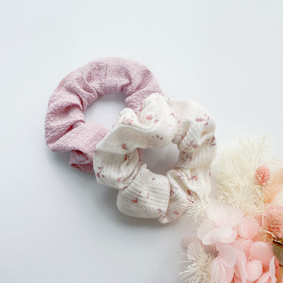 MANGO JELLY Scrunchies 2P - Pink