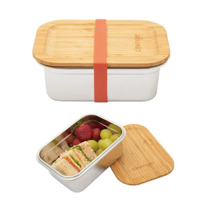 Clevinger Stainless Steel Bamboo Medium Lunch Box 800ml