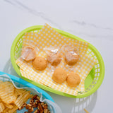 Cook Easy Set of 3 Oval Plastic Snack Baskets