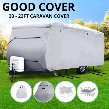 Weisshorn 20-22ft Caravan Cover Campervan 4 Layer UV Water Resistant