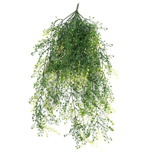 Artificial Plant Hanging  (Mixed Green String of Pearls) UV Resistant 90cm