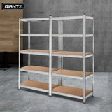 Giants 2x1.8M Warehouse Shelving Rack Racking Garage Metal Storage Shelves