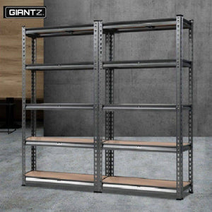 Giantz 2x1.5M Steel Warehouse Racking Rack Shelving Storage Garage Shelves Shelf