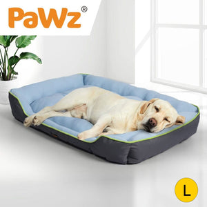 PaWz Pet Cooling Bed Sofa Mat Bolster Insect Prevention Summer L