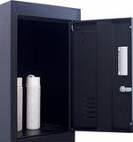 4-Door Vertical Locker for Office Gym Shed School Home Storage