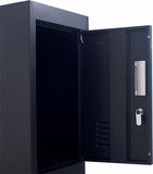 4-Door Vertical Locker for Office Gym Shed School Home Storage