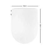 Cefito Electric Bidet Toilet Seat Cover Auto Smart Water Wash Dry Remote Control