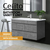 Bathroom Vanity Cabinet-Cefito 900mm