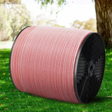 Giantz 1200M Electric Fence Wire Tape Poly Stainless Steel Temporary Fencing Kit