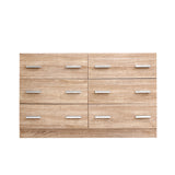 Artiss 6 Chest of Drawers - VEDA Oak