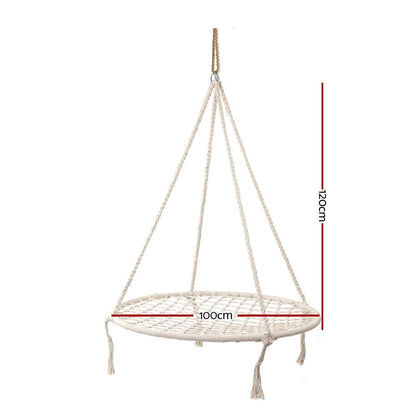 Hammock Chair-Keezi Kids Nest Swing