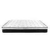 Giselle Bedding Bonita Euro Top Bonnell Spring Mattress 21cm Thick Single