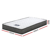 Mattress 16cm Thick – King Single Giselle Bedding Alzbeta Bonnell Spring