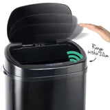 Motion Sensor Rubbish Bin 58L- Black