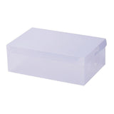 40pcs Clear Shoe Storage Box Transparent Foldable Stackable Boxes Organize Home