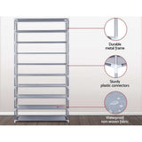 10 Tier Stackable Shoe Rack