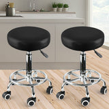 2x Levede Swivel Salon Barstool Hairdressing Stool Barber Chair Equipment Beauty