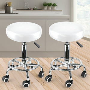 2x Levede Swivel Salon Barstool Hairdressing Stool Barber Chair Equipment Beauty