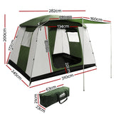 Weisshorn Instant Up Camping Tent 6 Person Pop up Tents Family Hiking Dome