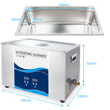 30L Digital Ultrasonic Cleaner Jewelry and Gold Ultra Sonic Bath Degas Parts Cleaning