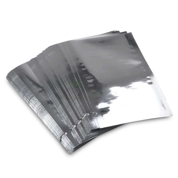 100x Mylar Vacuum Food Pouches 20x30cm - Standing Insulated Food Storage Bag