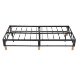 Metal Bedframe Mattress Foundation (Light Grey) – King