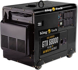 Diesel Generator Single Phase 8.4kw Rated Diesel 6kw 13hp Portable