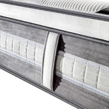 Mattress Euro Top Single Size Pocket Spring Coil with Knitted Fabric Medium Firm 34cm Thick