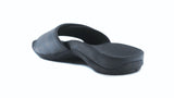 Axign Orthotic Slides Slip On Thongs Slippers Flip Flops - Black - EUR 43 (Mens UK10/Ladies US12)