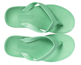 ARCHLINE Orthotic Thongs Arch Support Shoes Footwear Flip Flops - Dew Green - EUR 35