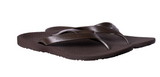 ARCHLINE Orthotic Thongs Arch Support Shoes Footwear Flip Flops Orthopedic - Brown/Brown - EUR 37