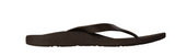 ARCHLINE Orthotic Thongs Arch Support Shoes Footwear Flip Flops Orthopedic - Brown/Brown - EUR 37