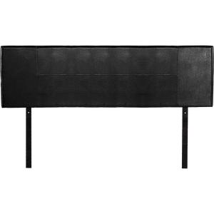 PU Leather King Bed Headboard Bedhead - Black