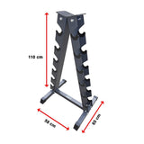 Steel Vertical Dumbbell Rack Weight Stand