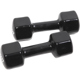 5kg Dumbbells Pair PVC Hand Weights Rubber Coated