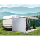 Pop Top Caravan Privacy Screen Sun Shade End Wall Roll Out Awning Side Extension