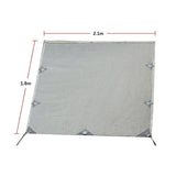 Pop Top Caravan Privacy Screen Sun Shade End Wall Roll Out Awning Side Extension