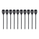 10 Pack Solar Torch Lights 96 LED Flickering Lighting Dancing Flame Garden Lamp