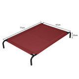 Pet Bed Dog Beds Bedding Sleeping Non-toxic Heavy Trampoline Red M